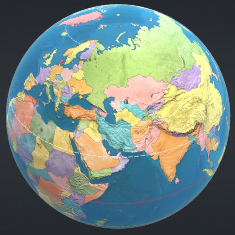 AES128 Contrast of Countries