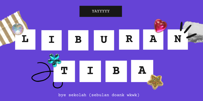 AES3 Liburan Tiba!