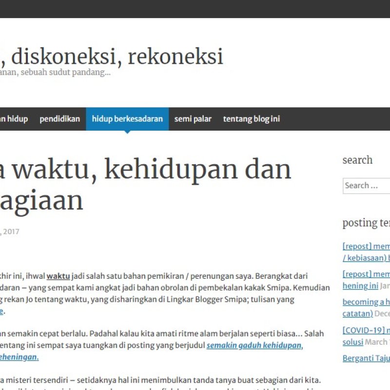 AES054 Mari Segera Memperlambat