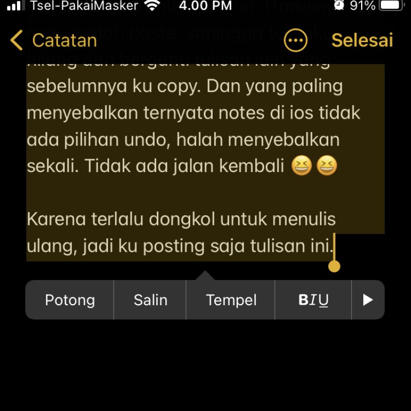 AES62 Tulisan Yang Terhapus