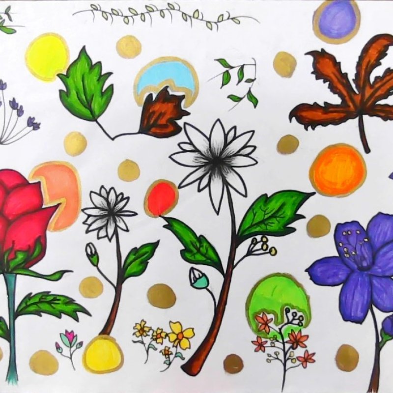 Gambar Bunga Dan Daun