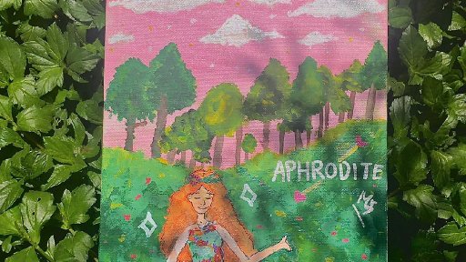 Aphrodite in the garden