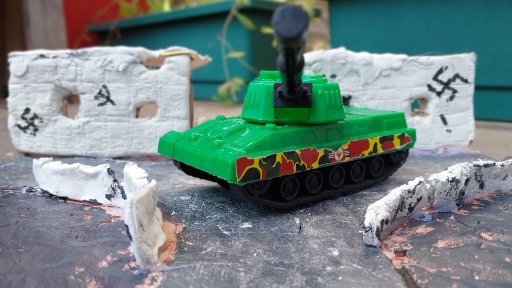 Diorama Kecil Berlin, 1945