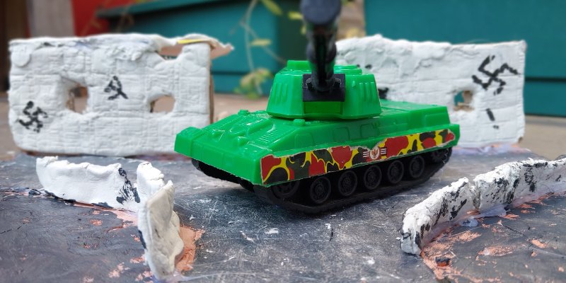 Diorama Kecil Berlin, 1945