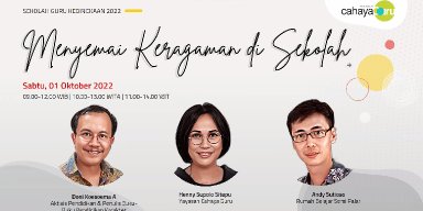 AES420 Merayakan Kebhinekaan lewat Menulis