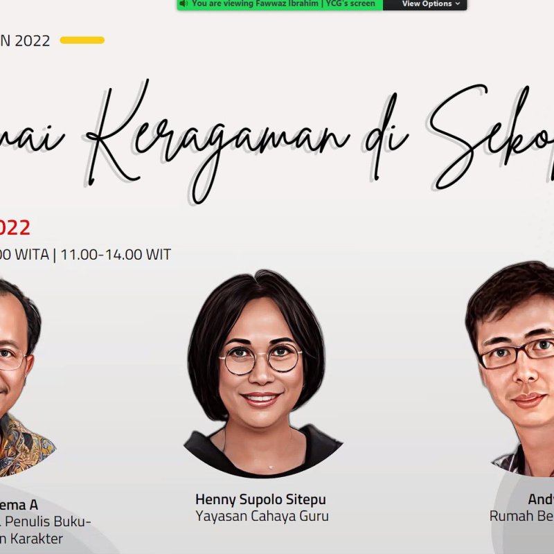 AES420 Merayakan Kebhinekaan lewat Menulis