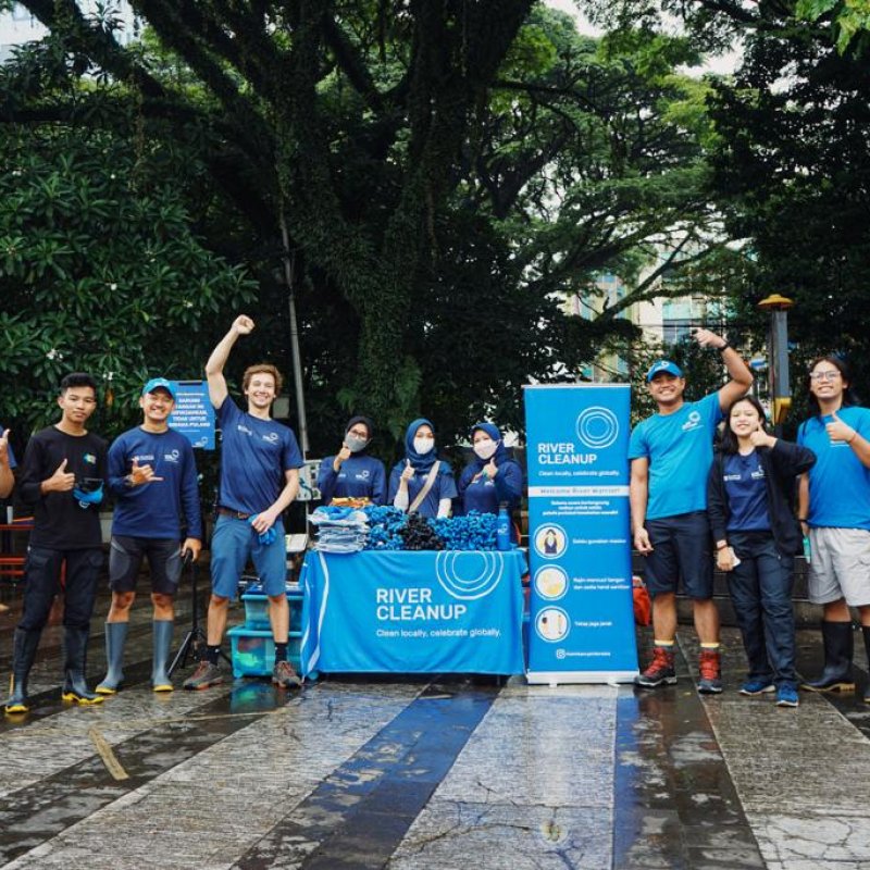 AES #85 River Cleanup