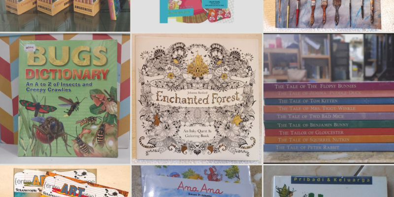 AES001: Hari-Hari dikelilingi Banyak Buku