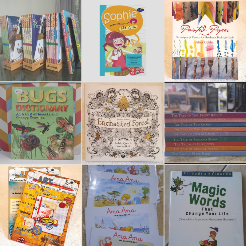 AES001: Hari-Hari dikelilingi Banyak Buku