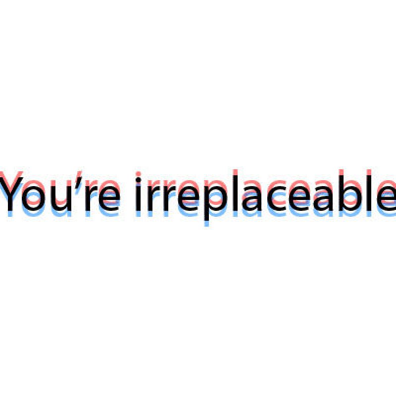 AES 646 You Are NOT Replaceable