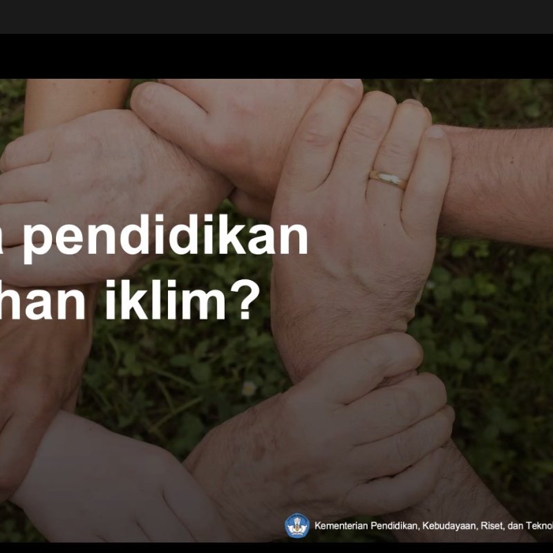 AES537 Pendidikan dan Krisis Iklim