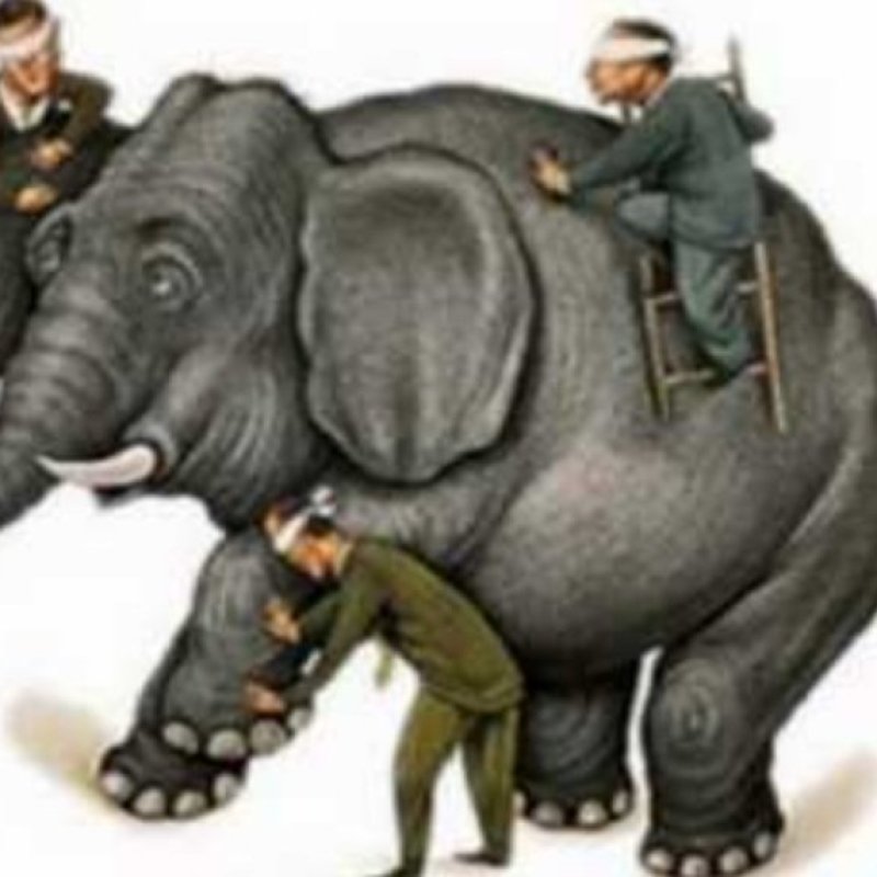 AES 36 Mirror, Elephant & Blind Men