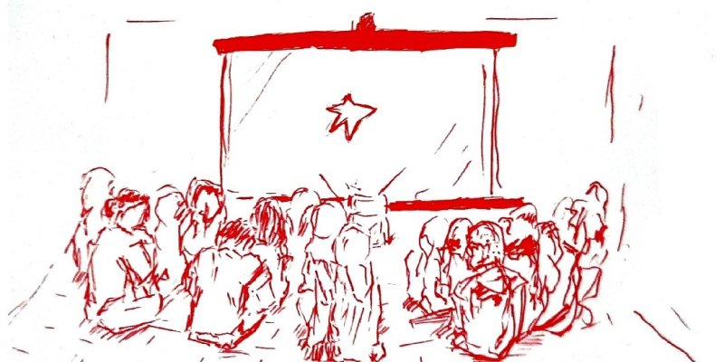 AES006 Menggambar di Buku Tulis