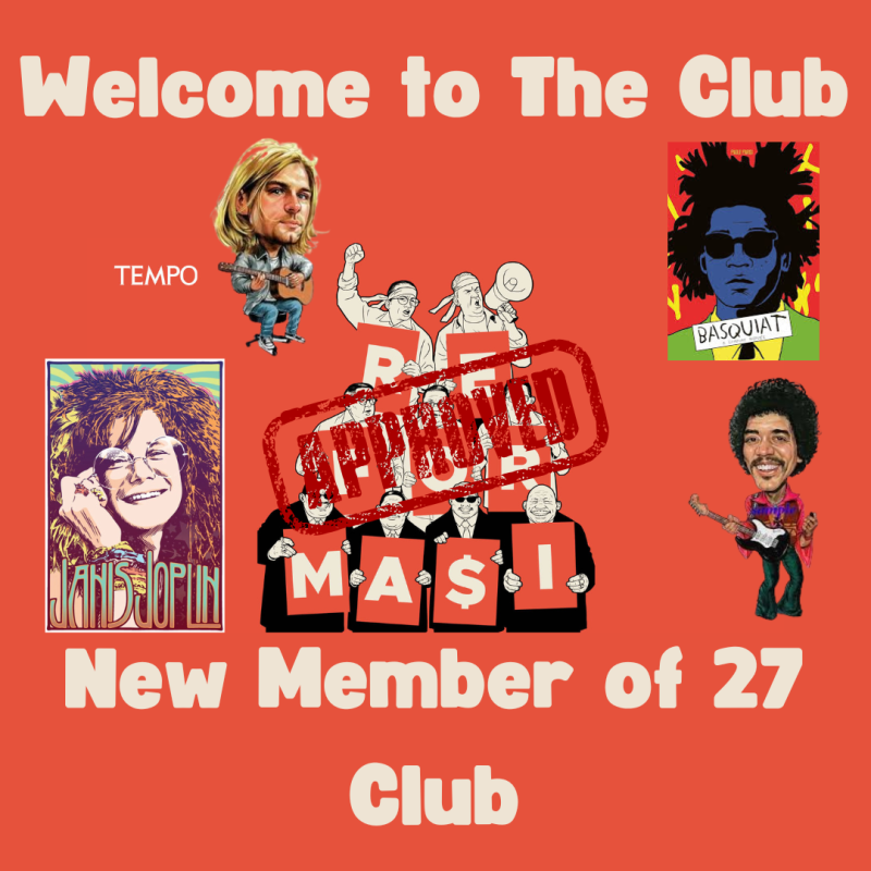 AES 0001 Catatan Kaki, "Klub 27: Pendatang Baru dari Sebuah Pergerakan"