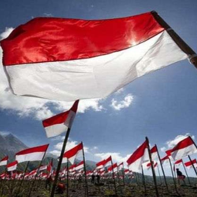 AES791 Bendera, Upacara dan Spirit Ke-Indonesia-an