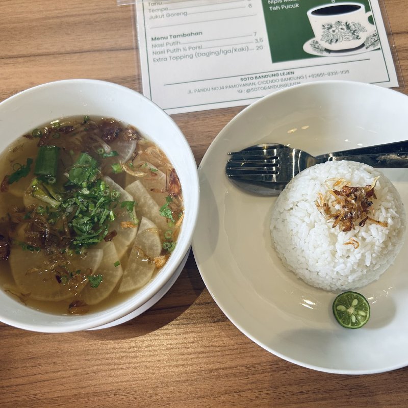 AES24 Seporsi Soto Bandung dan Sejuta Makna dalam Setiap Suapan