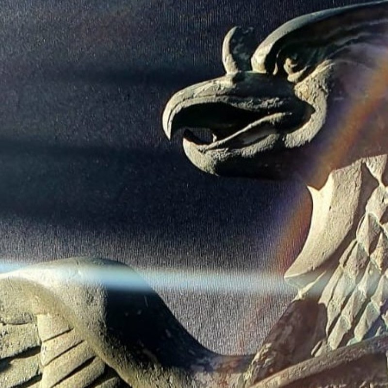 AES840 Garuda Gagah di Sore Cerah 