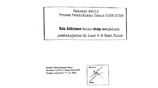 Terima dan Kasih