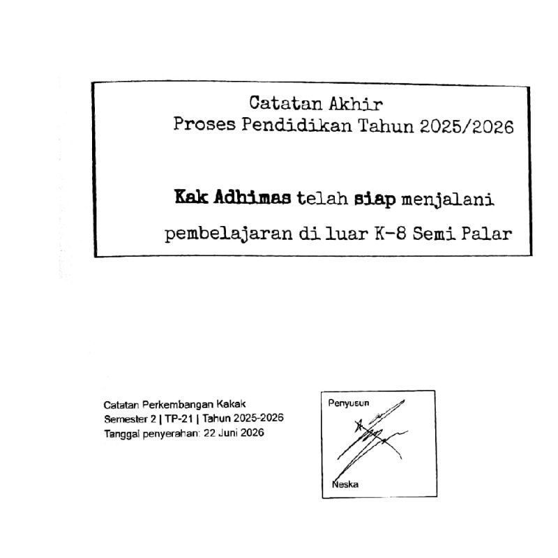 Terima dan Kasih
