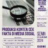 Forum Pembekalan: Produksi Konten Cek Fakta di Media Sosial