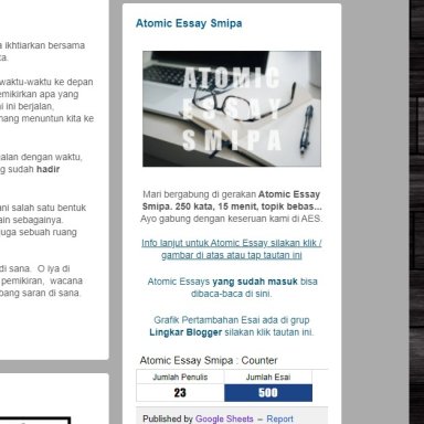 500 Atomic Essays