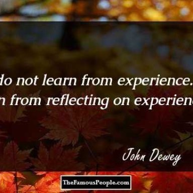Refleksi Pengalaman - John Dewey