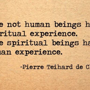 We are Spiritual Beings