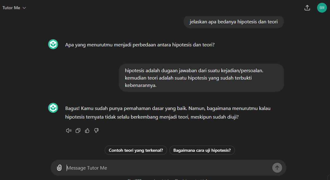 Berdiskusi bersama AI